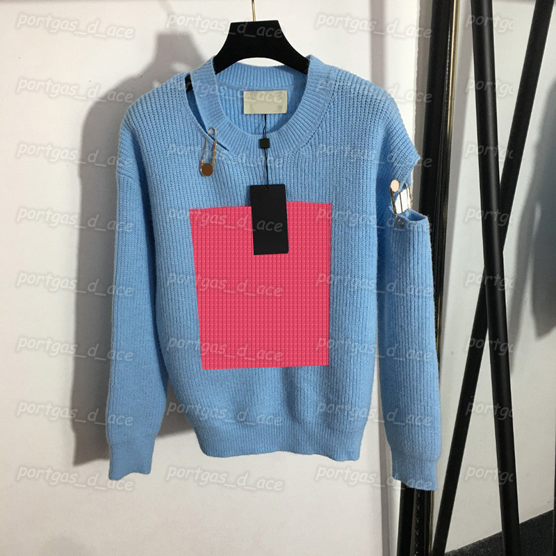 Vintage Womens Sweaters Round Neck Long Sleeve Jumper Sweaters Autumn Casual Street Style Hollow Sweater Knits, Blue with label #20223685
Vintage Womens Sweaters Round Neck Long Sleeve Jumper Sweaters Autumn Casual Street Style Hollow Sweater Knits, Blue with label #20223685
