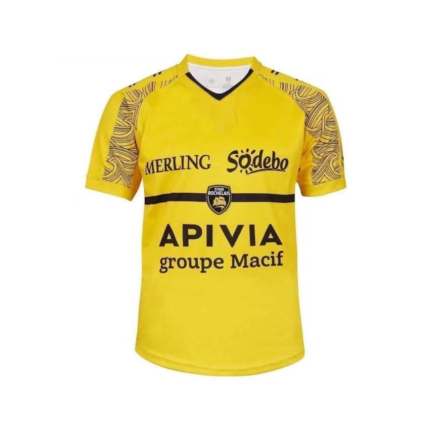 2022 Latest Men's Sportswear t Shirts Polo La Rochelle Stade Rochelais Home Rugby Training Jersey Size S---5xl, Name and number
2022 Latest Men's Sportswear t Shirts Polo La Rochelle Stade Rochelais Home Rugby Training Jersey Size S---5xl, Name and number