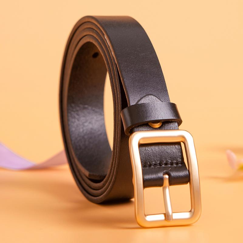 Belts 100% Genuine Leather For Women First Layer Cowskin Woman Belt Female Vintage Pin Buckle Strap Jeans, Black
Belts 100% Genuine Leather For Women First Layer Cowskin Woman Belt Female Vintage Pin Buckle Strap Jeans, Black