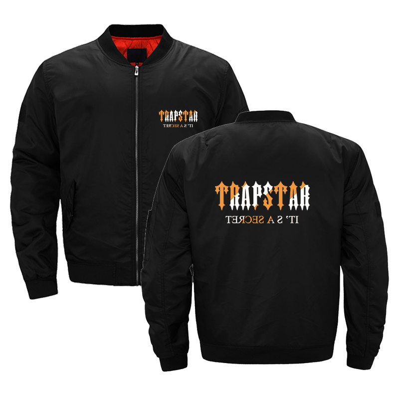 New Autumn Winter Men's TRAPSTAR Flying Jacket Fashion Thicken Windbreaker Warm Casual Zipper Baseball Coat, Black
New Autumn Winter Men's TRAPSTAR Flying Jacket Fashion Thicken Windbreaker Warm Casual Zipper Baseball Coat, Black