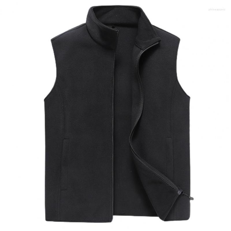 Men's Vests Men Vest Solid Color Sleeveless Stand Collar Fleece Autumn Waistcoat Outerwear Casual Outfits Phin22, Blue
Men's Vests Men Vest Solid Color Sleeveless Stand Collar Fleece Autumn Waistcoat Outerwear Casual Outfits Phin22, Blue