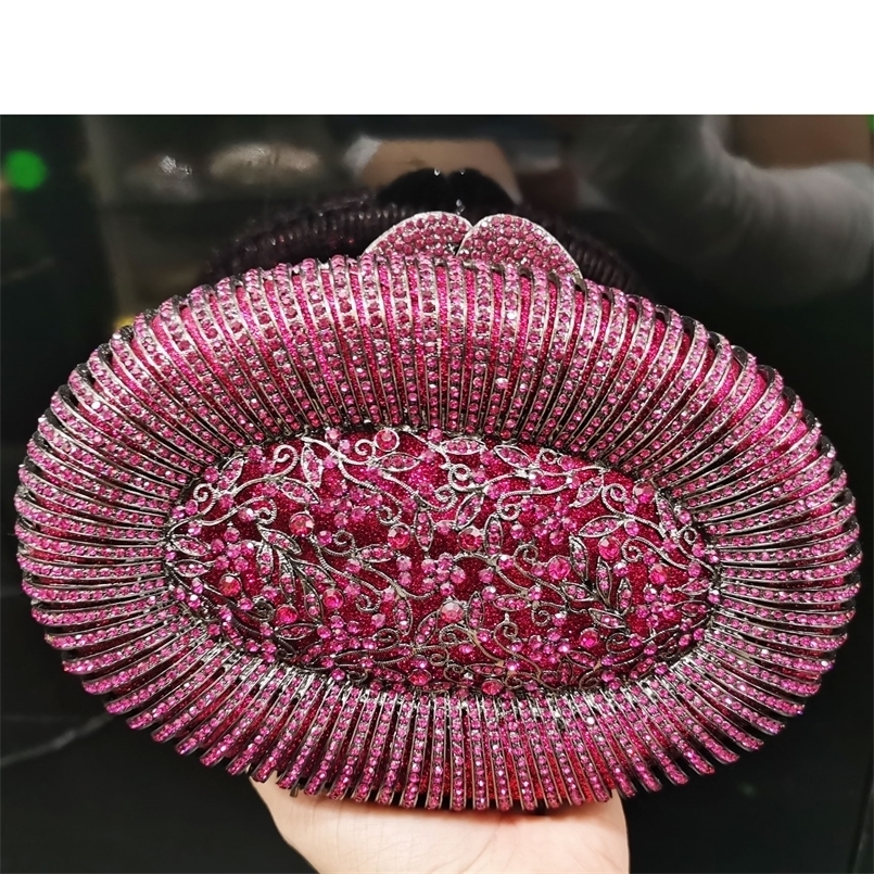 Pop Fushcia Luxury Crystal Evening Bags est Oval Diamond Party Lemon Pochette Bag Handbags Sm104 220616, Customized
Pop Fushcia Luxury Crystal Evening Bags est Oval Diamond Party Lemon Pochette Bag Handbags Sm104 220616, Customized