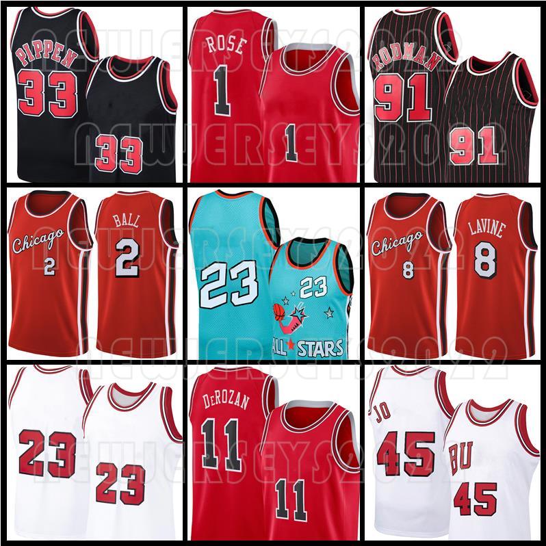 45 23 Michael Jersey Demar Basketball DeRozan Zach 8 LaVine Lonzo Derrick Ball Rose Scottie Dennis Pippen Rodman Retro Chicagos 1995 1996 Ness Men Bull Jerseys, Select by number
45 23 Michael Jersey Demar Basketball DeRozan Zach 8 LaVine Lonzo Derrick Ball Rose Scottie Dennis Pippen Rodman Retro Chicagos 1995 1996 Ness Men Bull Jerseys, Select by number