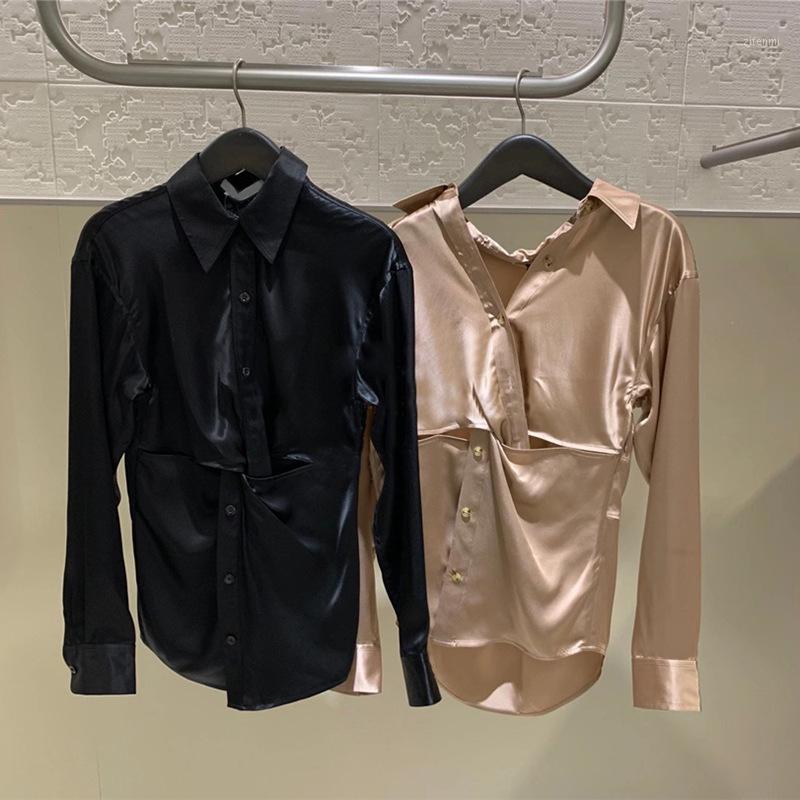 Spring Autumn Products Classic Trendy Brand Design Casual Versatile CollarHollow Silk Knotted Long Sleeve Shirt A2 Women' Blouses & Sh Shir
Spring Autumn Products Classic Trendy Brand Design Casual Versatile CollarHollow Silk Knotted Long Sleeve Shirt A2 Women' Blouses & Sh Shir
