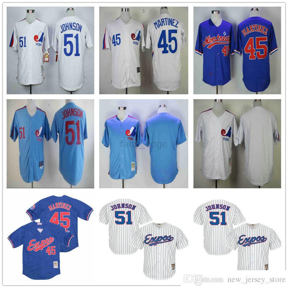 Montreal Expos Jersey 51 Randy Johnson 45 Pedro Martinez Breathable Pure Cotton Stitched Team High Quality, As picture
Montreal Expos Jersey 51 Randy Johnson 45 Pedro Martinez Breathable Pure Cotton Stitched Team High Quality, As picture