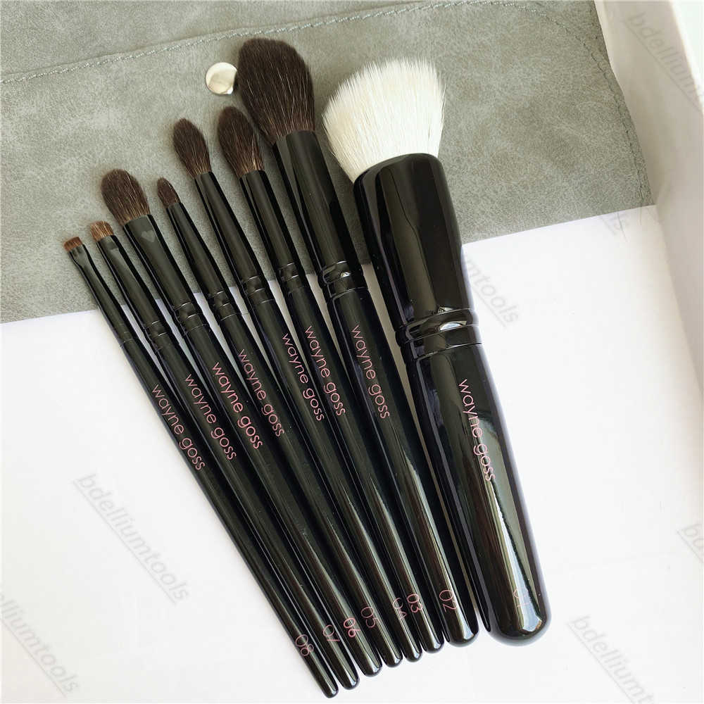 Wayne Goss Makeup Brushes Set The Collection 8 Pcs Foundation Powder Eye Shadow Cosmetics Tools make up brush sets