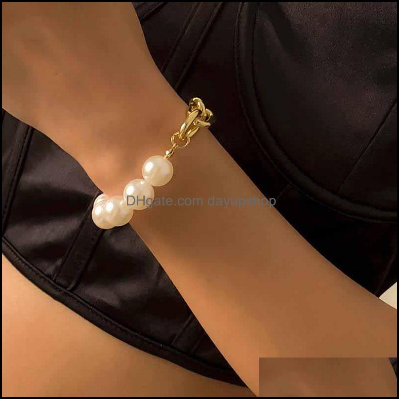 Charm Bracelets Jewelry Thick Link Chain Splicing Pearl Beads For Women Trendy Charms Wedding Pearls Hand Chains B Dhicw
Charm Bracelets Jewelry Thick Link Chain Splicing Pearl Beads For Women Trendy Charms Wedding Pearls Hand Chains B Dhicw