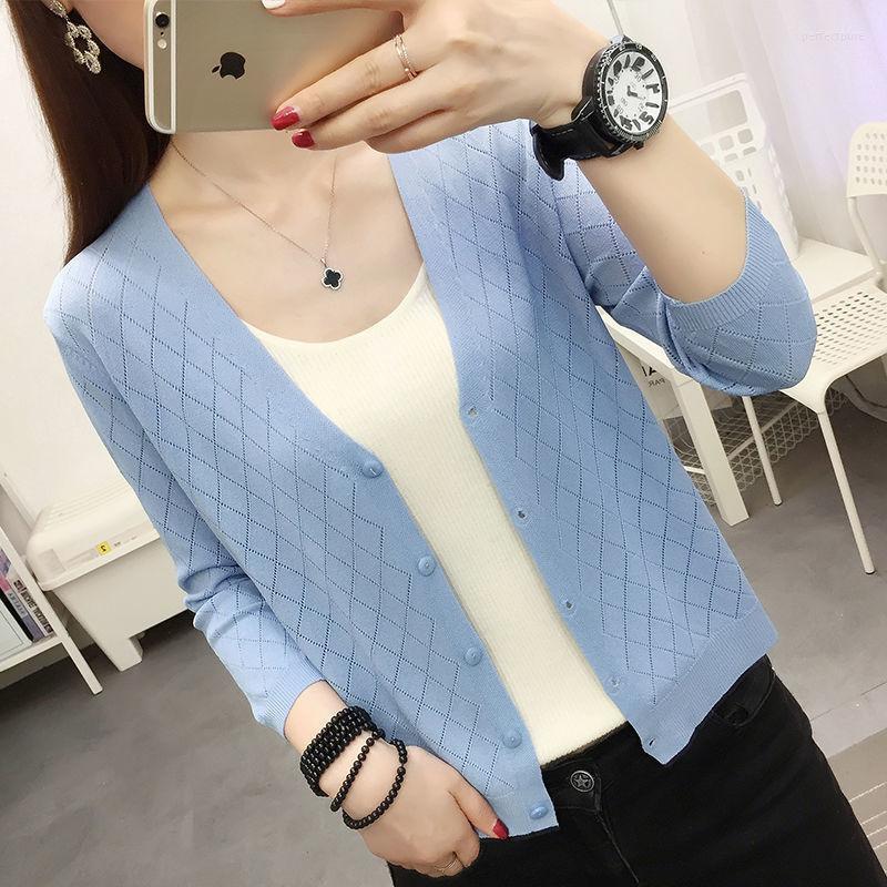 Women' Knits & Tees 4XL Cardigan Women Autumn Long Sleeve Knitted Sweater Female Shawl Casual Cardigans Coat Ladies Outwear X125 Perf22, Sky blue
Women' Knits & Tees 4XL Cardigan Women Autumn Long Sleeve Knitted Sweater Female Shawl Casual Cardigans Coat Ladies Outwear X125 Perf22, Sky blue