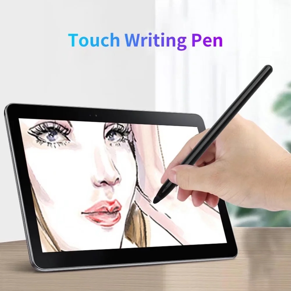 Touch Writing Pen For iPhone 17 16 15 14 13 16E 11 Samsung S25 S24 S23 S22 S21 LG Universal Mobile Phone Tablet iPod 8 iPad 12 cellphone Smart Phone B