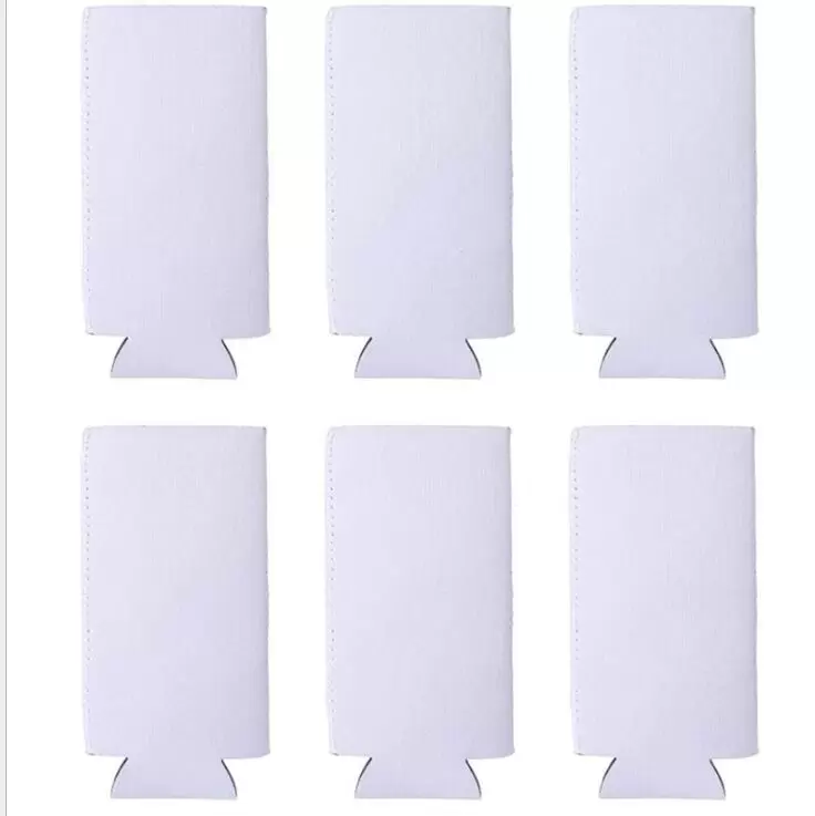 DHL Sublimation DIY White Blank Slim Can Holder Neoprene Insulator Cooler Baseball Water Bottle Covers
DHL Sublimation DIY White Blank Slim Can Holder Neoprene Insulator Cooler Baseball Water Bottle Covers
