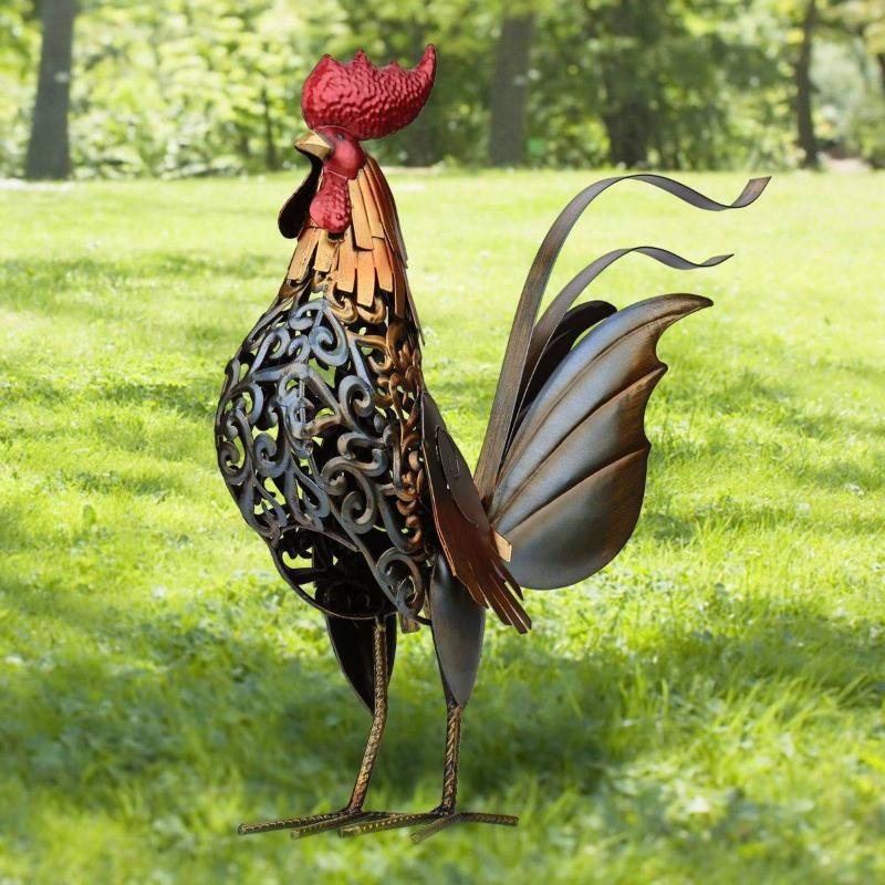Decorative Objects & Figurines TOOARTS Metal Sculpture Carved Iron Rooster Home Furnishing Articles Artwork
Decorative Objects & Figurines TOOARTS Metal Sculpture Carved Iron Rooster Home Furnishing Articles Artwork