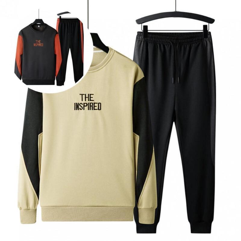 Men's Tracksuits 2 Pcs/Set Sports Suit Fabulous Long Sleeve Men Tracksuit Breathable Elastic Waist Sweatshirt, Khaki
Men's Tracksuits 2 Pcs/Set Sports Suit Fabulous Long Sleeve Men Tracksuit Breathable Elastic Waist Sweatshirt, Khaki