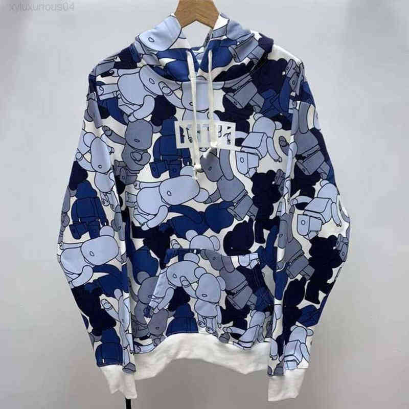 Men' Hoodies Sweatshirts Kith x Be Rbrick Pattern Men Hoody Women Sweaters Couples Parent child Pullovers Streetwear Blue Bear Print Loose Winter Hip Hop o
Men' Hoodies Sweatshirts Kith x Be Rbrick Pattern Men Hoody Women Sweaters Couples Parent child Pullovers Streetwear Blue Bear Print Loose Winter Hip Hop o