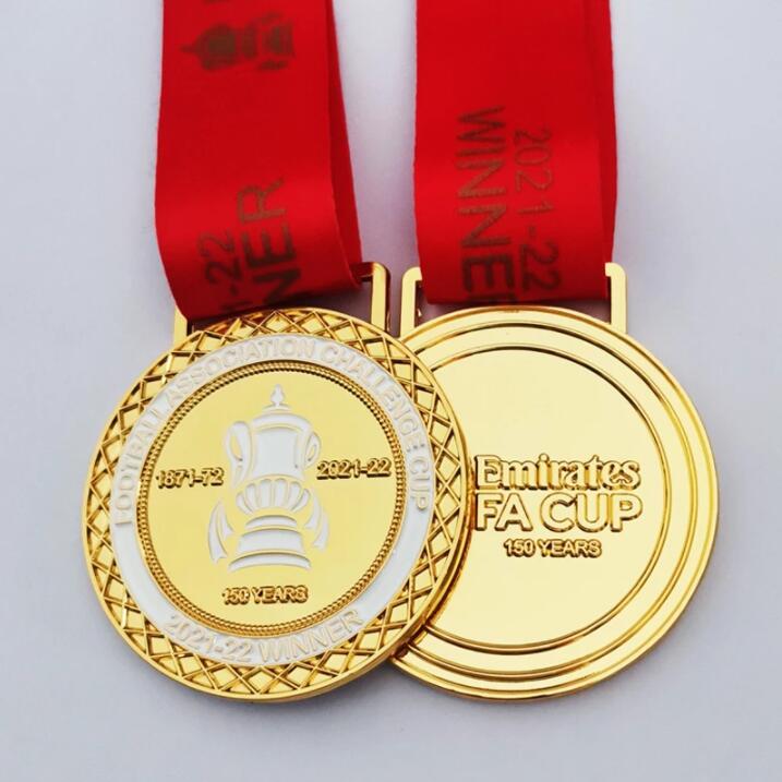 FA Cup 2022 Winner Medal EFL Carabao Gold 2019/2010 Soccer Champions Winners Collectable for Football Fans