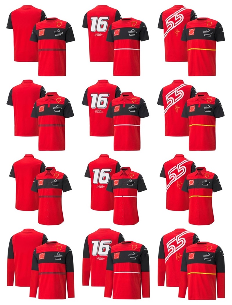 2022 Formula 1 Motorsport f1 t-shirt Red Team Racing T-shirts Car Fans Casual Brand Tee Polo Shirts Summer Car Logo Jersey Shirts Custom
2022 Formula 1 Motorsport f1 t-shirt Red Team Racing T-shirts Car Fans Casual Brand Tee Polo Shirts Summer Car Logo Jersey Shirts Custom