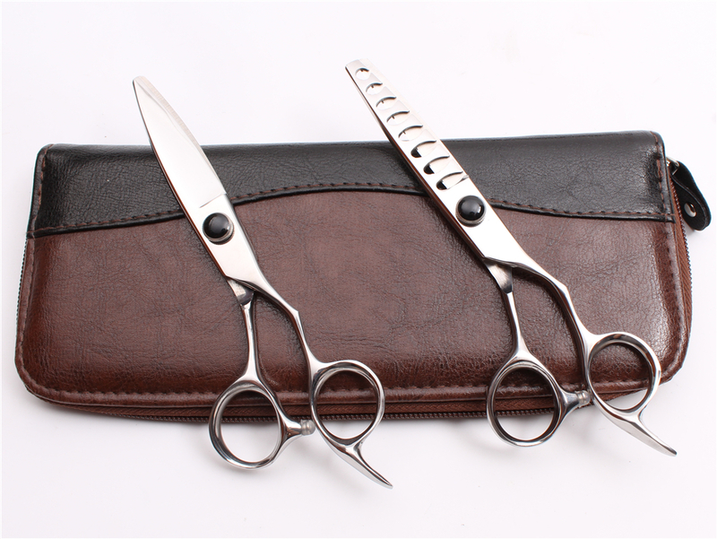 6" Customized Japan Steel Haircut Scissors Cutting Shears Thinning Willow Blade Professional Hair C9022 220317