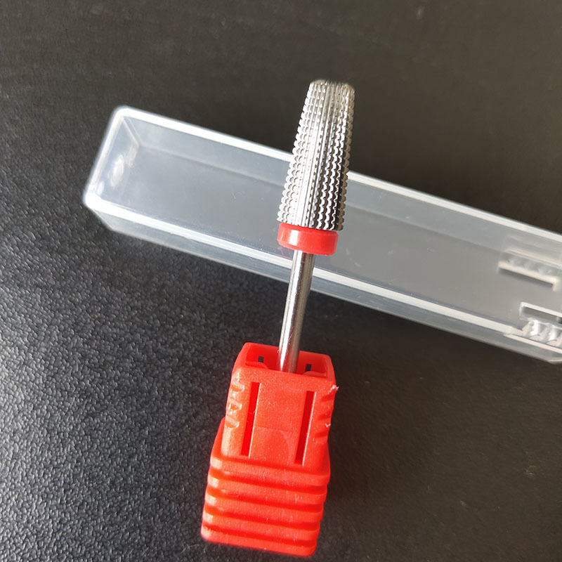 Box set Safety 5in1Tapered Safety Carbide Nail Drill Bits With Cut Drills Carbide Milling Cutter For Manicure Remove Gel