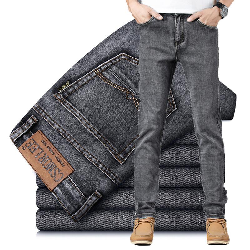 Men's Jeans Autumn Gray Men's Slim Elastic CSMORLEE Fashion Business Trousers Classic Style Winter Denim Male PantsMen's
Men's Jeans Autumn Gray Men's Slim Elastic CSMORLEE Fashion Business Trousers Classic Style Winter Denim Male PantsMen's