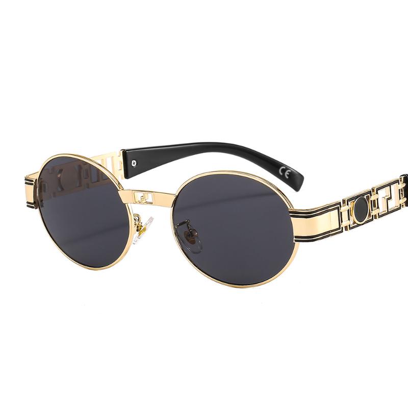 Sunglasses Fashion Oval Steampunk Men Round Punk Sun Glasses Black Metal Gothic Style Women UV400 Shades Male Female MirrorSunglasses
Sunglasses Fashion Oval Steampunk Men Round Punk Sun Glasses Black Metal Gothic Style Women UV400 Shades Male Female MirrorSunglasses