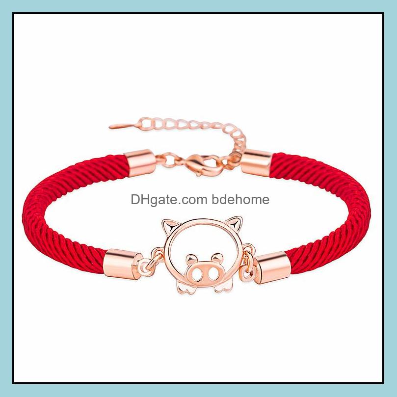 Bangle Pig Bracelet Lucky Red Rope Bracelets Wild Fashion Personality High Quality Rose Gold Sier Drop Delivery 2021 Jewelry Bdehome Dhk4U
Bangle Pig Bracelet Lucky Red Rope Bracelets Wild Fashion Personality High Quality Rose Gold Sier Drop Delivery 2021 Jewelry Bdehome Dhk4U