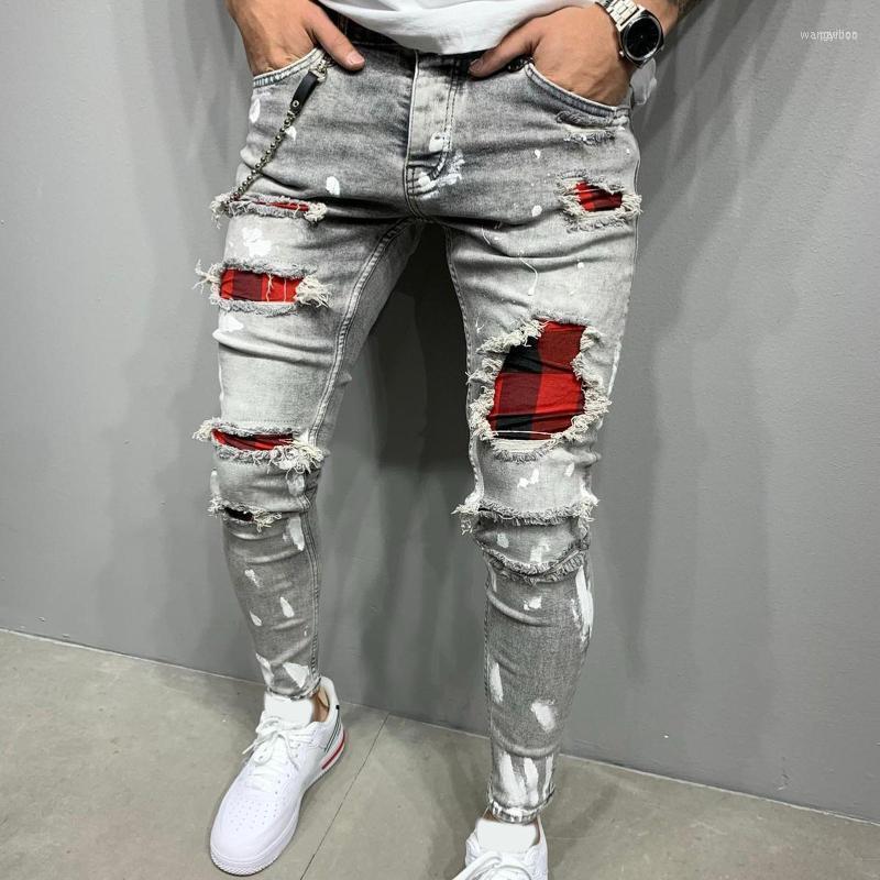 Men's Jeans Skinny Men Fashion Solid Color Patchwork Fit Ripped Stretch Denim Pants Hip-hop Casual 3XL, Grey
Men's Jeans Skinny Men Fashion Solid Color Patchwork Fit Ripped Stretch Denim Pants Hip-hop Casual 3XL, Grey