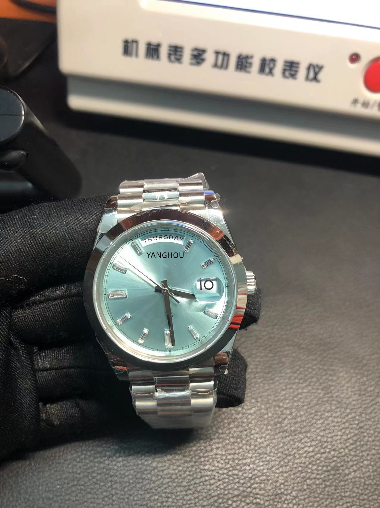 bp Factory ice blue Mens Watch 2813 2836 3255 movement Automatic Mechanical 40MM Business Wristwatches Life Waterproof Stainless Steel Wristwatch watch 
bp Factory ice blue Mens Watch 2813 2836 3255 movement Automatic Mechanical 40MM Business Wristwatches Life Waterproof Stainless Steel Wristwatch watch