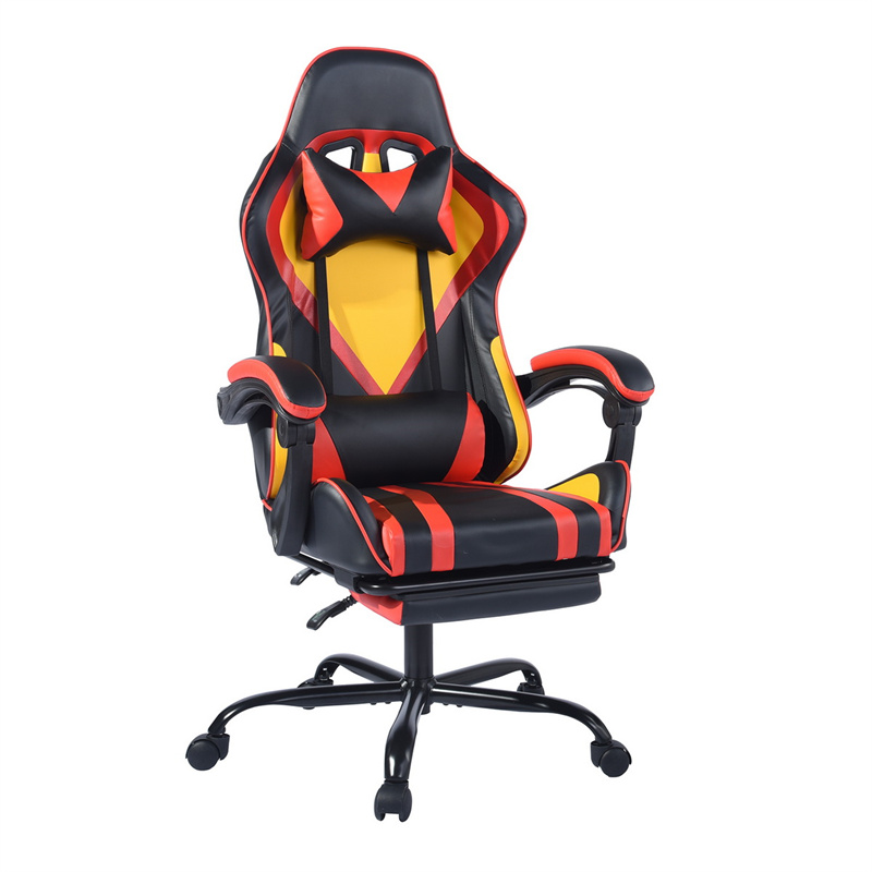 Hot Furniture Gaming Office High Back Computer Leather Desk Mesh Ergonomic 180 Degrees Adjustable Swivel Task Chair with Headrest and Lumbar Support & Footrest
Hot Furniture Gaming Office High Back Computer Leather Desk Mesh Ergonomic 180 Degrees Adjustable Swivel Task Chair with Headrest and Lumbar Support & Footrest