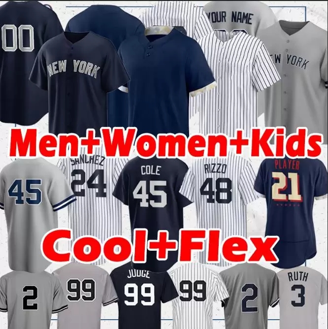 New Aaron Judge Jerseys Gerrit Cole Gleyber Torres Anthony Rizzo Derek Jeter Gary Sanchez Joey Gallo Aaron Hicks 21 22 Custom Men Women Youth, Mens have name
New Aaron Judge Jerseys Gerrit Cole Gleyber Torres Anthony Rizzo Derek Jeter Gary Sanchez Joey Gallo Aaron Hicks 21 22 Custom Men Women Youth, Mens have name