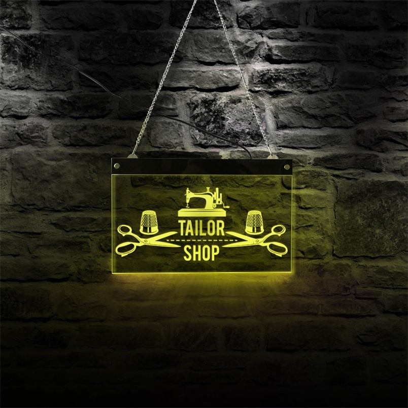 Machine Tailor Design Custom LED Neon Sign Business Perfect For Sewing Patterns Shop Freelance Seamstress 220615
Machine Tailor Design Custom LED Neon Sign Business Perfect For Sewing Patterns Shop Freelance Seamstress 220615