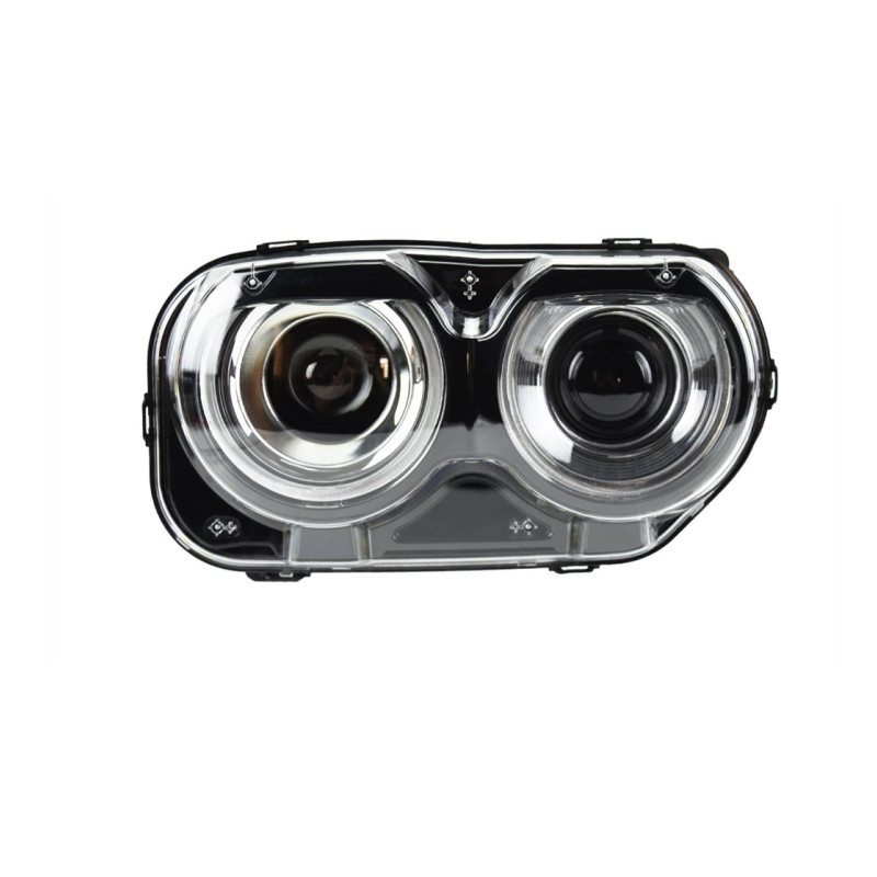 Auto Lighting Accessories For Dodge New Challenger Headlights 20 15-20 19 LED Angel Eyes Headlight Front Lights