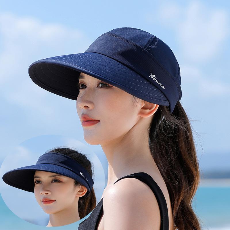 Wide Brim Hats Summer For Women Detachable Dual-purpose Sun Hat Beach Visor Gorro Chapeu Feminino, Black
Wide Brim Hats Summer For Women Detachable Dual-purpose Sun Hat Beach Visor Gorro Chapeu Feminino, Black