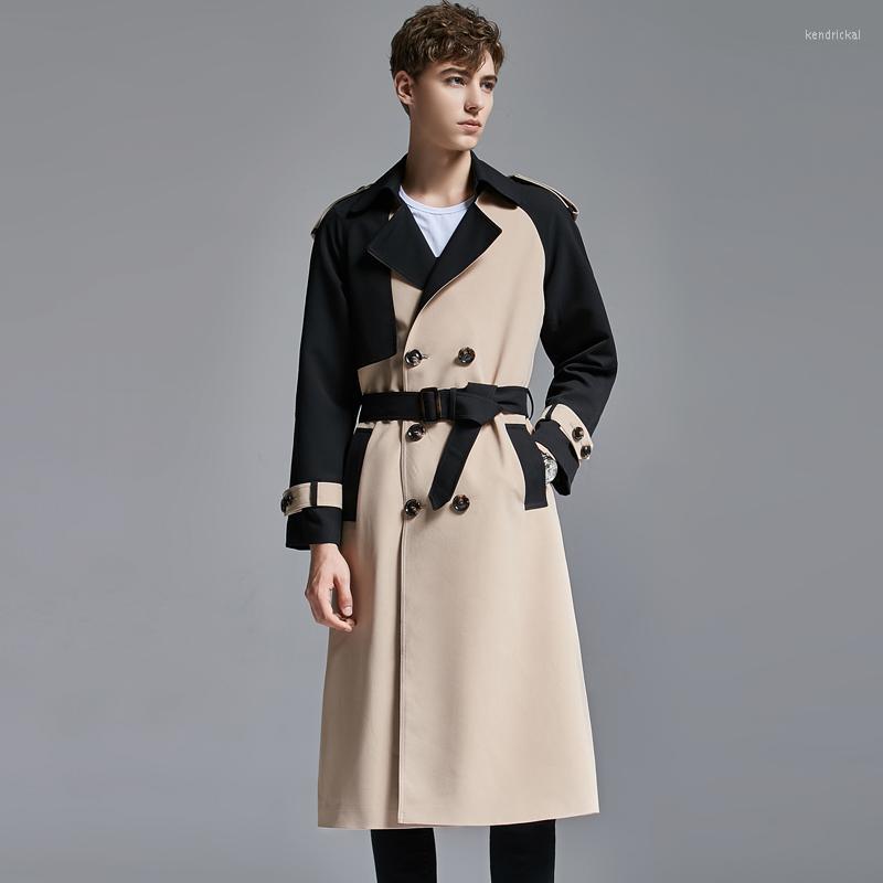 Men' Wool & Blends 2022 Contrast Color Mens Trench Luxury Double Breasted Long Style Jackets And Coats Plus Size 6xl Slim Fit Male Kend22, As pic
Men' Wool & Blends 2022 Contrast Color Mens Trench Luxury Double Breasted Long Style Jackets And Coats Plus Size 6xl Slim Fit Male Kend22, As pic