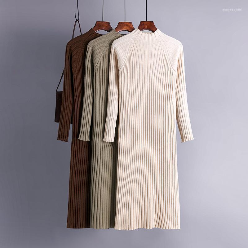 Casual Dresses Chic Autumn Winter Maxi Thick Sweater Dress Women Flare Sleeve Warm Straight Long Female Loose Knit, Apricot
Casual Dresses Chic Autumn Winter Maxi Thick Sweater Dress Women Flare Sleeve Warm Straight Long Female Loose Knit, Apricot