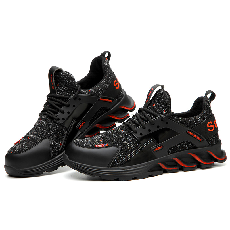 Men Work Safety Shoes Steel Toe Head Puncture-Proof Anti-Stabbing Wearable Breathable Light Soft Sneakers Boots Security, F19
Men Work Safety Shoes Steel Toe Head Puncture-Proof Anti-Stabbing Wearable Breathable Light Soft Sneakers Boots Security, F19
