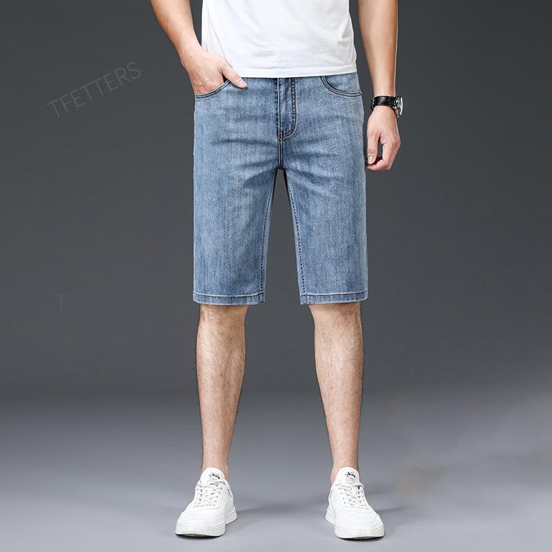 Men's Jeans Brand Summer Denim Shorts Men Fashion Loose Mid Straight Casual Retro Washe Knee Length Pants For MenMen's, Gray jean short
Men's Jeans Brand Summer Denim Shorts Men Fashion Loose Mid Straight Casual Retro Washe Knee Length Pants For MenMen's, Gray jean short