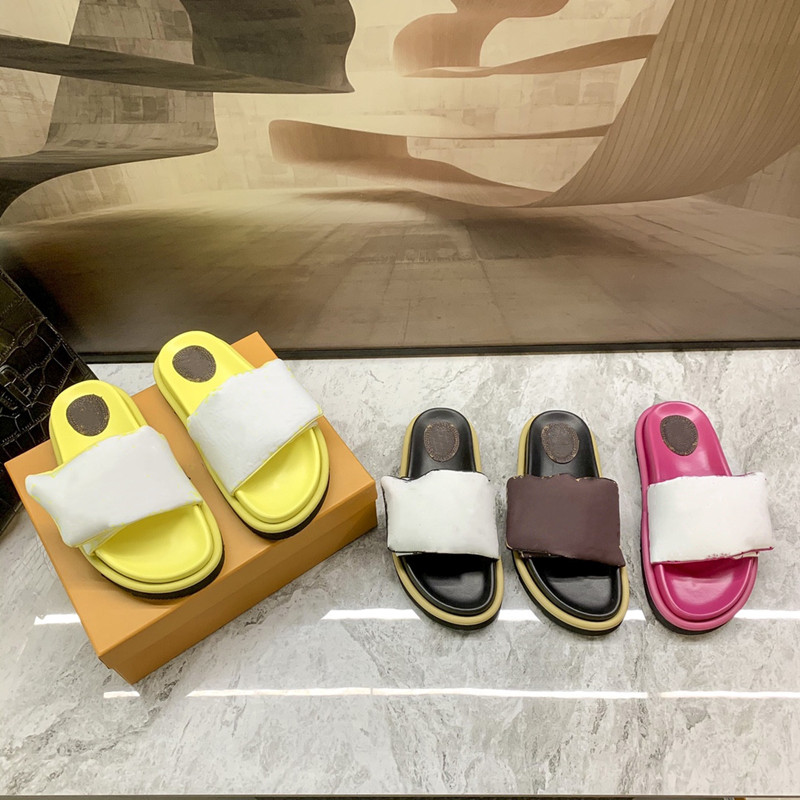 2022 Womens Velcro Sandals Slides Platform Leather Flat Slippers Flip Flops Designer Heels Dress Shoes Bread 35-41
2022 Womens Velcro Sandals Slides Platform Leather Flat Slippers Flip Flops Designer Heels Dress Shoes Bread 35-41