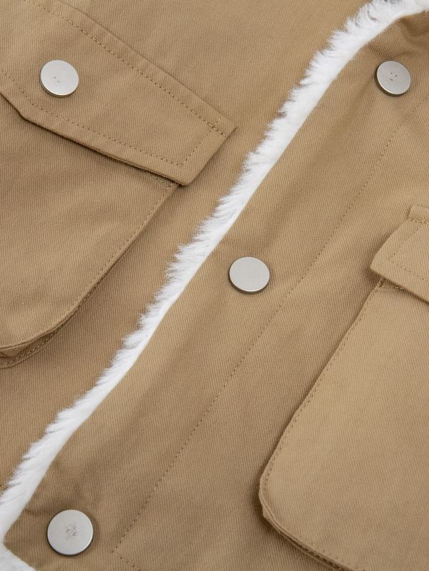 Toddler Boys Teddy Lined Raglan Sleeve Coat SHE