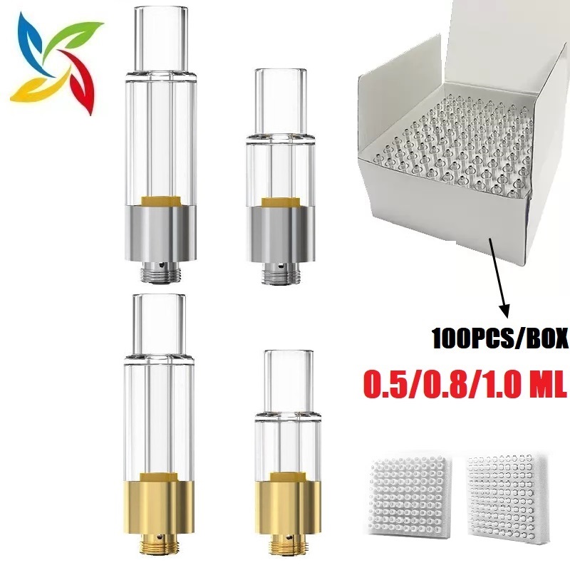 Full Glass Vape Cartridges D8 9 Vapes Pen Cartridge Atomizers 0.5ml 1.0ml 510 Thread Disposable Carts Childproof Snap Tops Thick Oil Lead Free No Heavy Atomizer
Full Glass Vape Cartridges D8 9 Vapes Pen Cartridge Atomizers 0.5ml 1.0ml 510 Thread Disposable Carts Childproof Snap Tops Thick Oil Lead Free No Heavy Atomizer