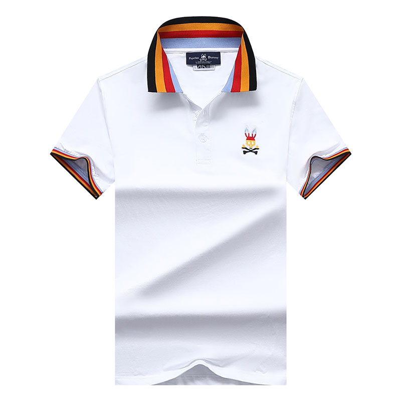 Summer Fashion Mens POLO Shirt Rogue Rabbit Print Short Sleeve High Quality Brand Couple Cotton Casual T-Shirt 4 Colors Size M-3XL
Summer Fashion Mens POLO Shirt Rogue Rabbit Print Short Sleeve High Quality Brand Couple Cotton Casual T-Shirt 4 Colors Size M-3XL