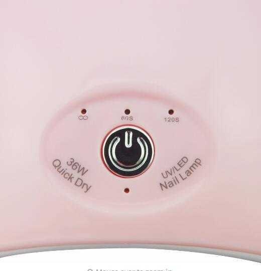 Nail Dryers 36W UV Led Lamp Dryer For All Types Gel 12 Leds Machine Curing 60s/120s Timer USB Connector
