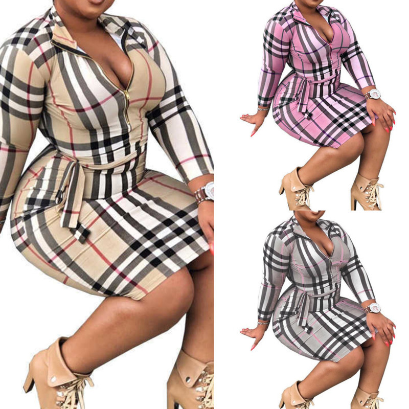 2022 Casual Dresses Plus Size Womens Plaid Fashion Classic Clothing Big Sizes Dress Slim Plaids Skirt Women Trendy Skirts -5XL, Khaki
2022 Casual Dresses Plus Size Womens Plaid Fashion Classic Clothing Big Sizes Dress Slim Plaids Skirt Women Trendy Skirts -5XL, Khaki