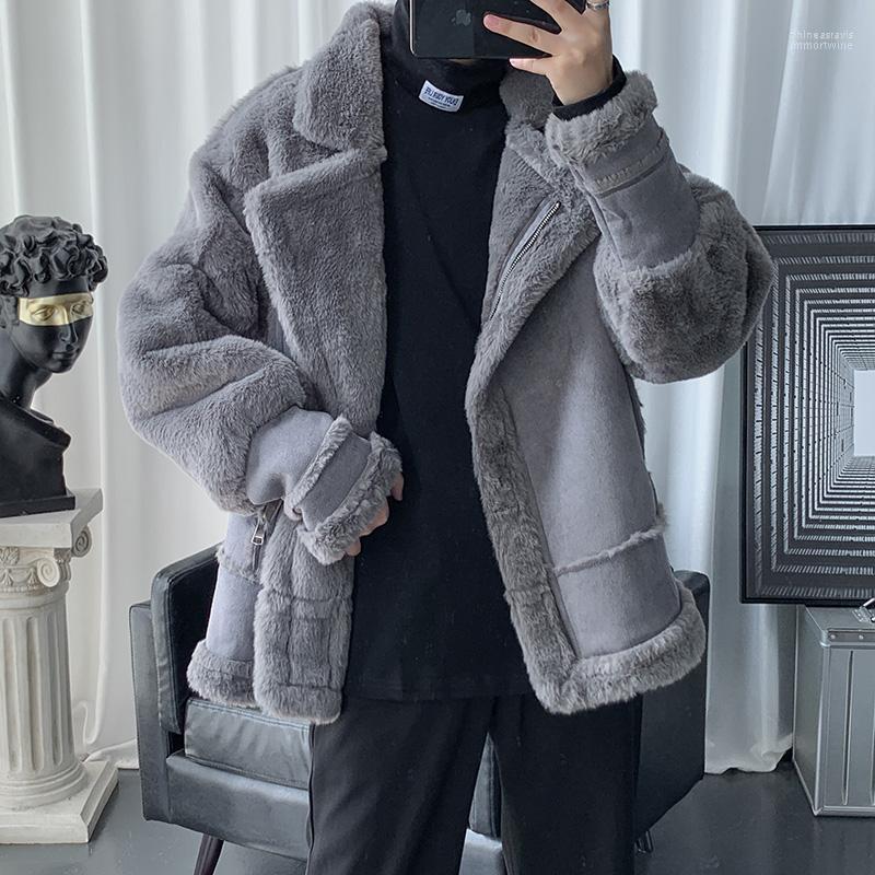 Men' Down & Parkas Lambswool Patchwork Jacket Men Oversized Fashion Thicken Cotton Korean Style Veste Homme Hiver Winter Coat DE50MMF Phin2, Black thickened
Men' Down & Parkas Lambswool Patchwork Jacket Men Oversized Fashion Thicken Cotton Korean Style Veste Homme Hiver Winter Coat DE50MMF Phin2, Black thickened