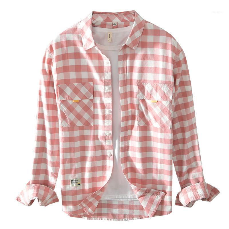 Autumn Men's Casual Long Sleeve Shirt Plaid Mens Shirts Fashion Clothing Cotton, Blue
Autumn Men's Casual Long Sleeve Shirt Plaid Mens Shirts Fashion Clothing Cotton, Blue