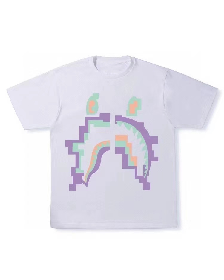 men t shirt mens designer clothe tshirt Camo t-shirt shark head graphic tees womens t shirts camouflage glow pure cotton luminous Cartoon printing tee B6, Style no. 9
men t shirt mens designer clothe tshirt Camo t-shirt shark head graphic tees womens t shirts camouflage glow pure cotton luminous Cartoon printing tee B6, Style no. 9