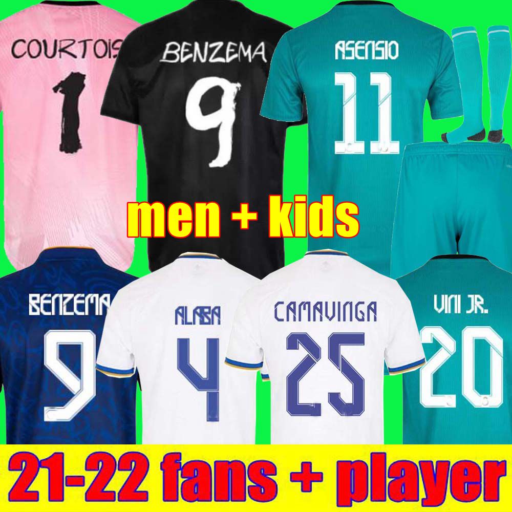 BENZEMA soccer jerseys 21 22 football shirt CAMAVINGA ALABA ASENSIO MODRIC VALVERDE REAL MADRIDS camiseta men kids kit 2021 2022 uniforms VINI JR CASEMIRO fourth, Home adult lfp
BENZEMA soccer jerseys 21 22 football shirt CAMAVINGA ALABA ASENSIO MODRIC VALVERDE REAL MADRIDS camiseta men kids kit 2021 2022 uniforms VINI JR CASEMIRO fourth, Home adult lfp