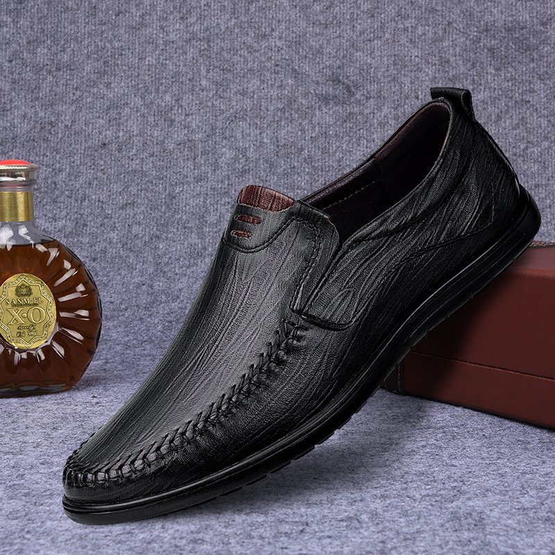 Fashion Men Genuine Leather Shoes Brand Man Non-Slip Soft Mens Loafers Breathable Slip on Driving Flats Plus Size -46 Handmade, Black
Fashion Men Genuine Leather Shoes Brand Man Non-Slip Soft Mens Loafers Breathable Slip on Driving Flats Plus Size -46 Handmade, Black