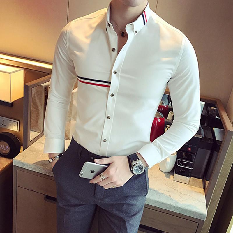 Men's Casual Shirts Mens Spring Long-Sleeve Dress 2022 Men Fashion Cotton Camisa Masculina Slim Fit Shirt White ShirtsMen's, Black
Men's Casual Shirts Mens Spring Long-Sleeve Dress 2022 Men Fashion Cotton Camisa Masculina Slim Fit Shirt White ShirtsMen's, Black