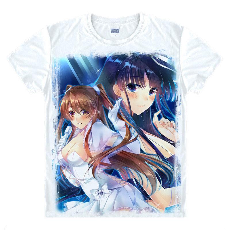 Men' T-Shirts Coolprint Japanese Manga WHITE Anime Shirt Of Yuki Morikawa And Rina Ogata Cartoon Printing JapaneseMen' Men'sMen, Black
Men' T-Shirts Coolprint Japanese Manga WHITE Anime Shirt Of Yuki Morikawa And Rina Ogata Cartoon Printing JapaneseMen' Men'sMen, Black