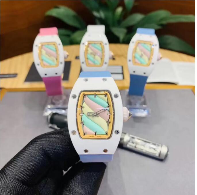 ZY 07 diamond women wristwatch candy marshmallow automatic mechanical movement watches bonbon series watch waterproof luminous watches, Brown
ZY 07 diamond women wristwatch candy marshmallow automatic mechanical movement watches bonbon series watch waterproof luminous watches, Brown