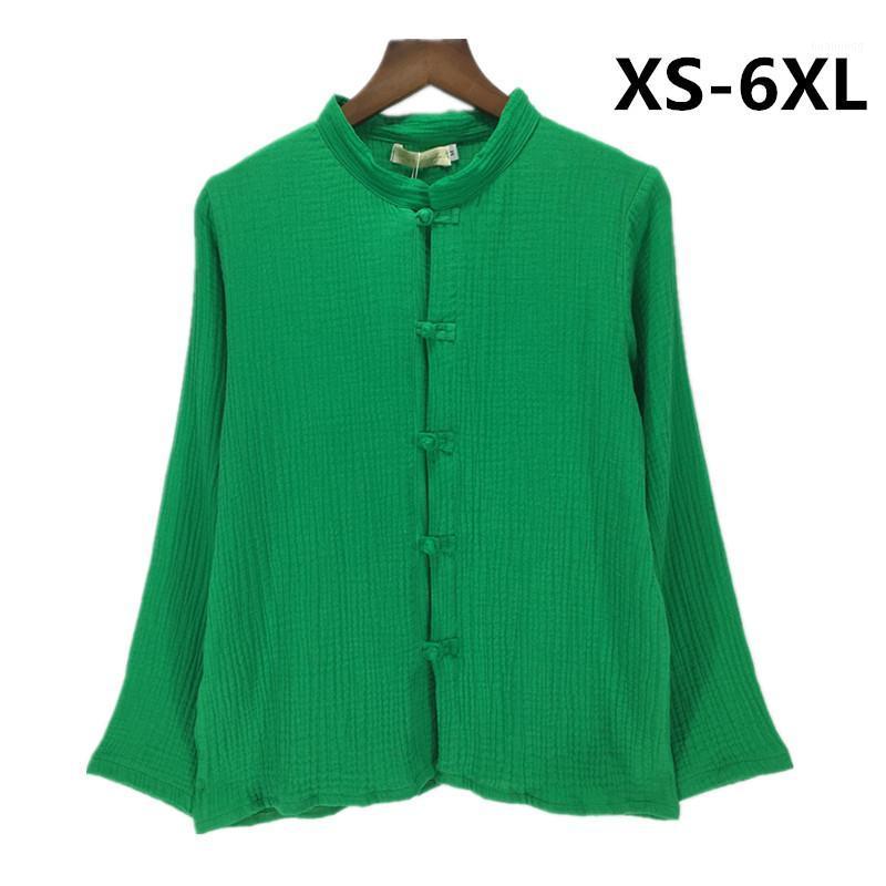 Women's Blouses & Shirts Plus Size Autumn Women Linen Blouse Top 2022 Brand Cotton Long Sleeve Ladies Camisetas Mujer Blusas 5xl 6xl, Green
Women's Blouses & Shirts Plus Size Autumn Women Linen Blouse Top 2022 Brand Cotton Long Sleeve Ladies Camisetas Mujer Blusas 5xl 6xl, Green